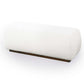 Kelvin Ivory Boucle Bench FredCo