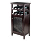 Winsome Alta Wine Cabinet, Espresso, Solid / Composite wood FredCo