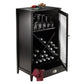 Winsome Bordeaux X-Panel Wine Cabinet, Espreso, Solid / Composite wood FredCo
