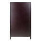 Winsome Bordeaux 25-Bottle Wine Cabinet, Espresso, Solid / Composite wood FredCo
