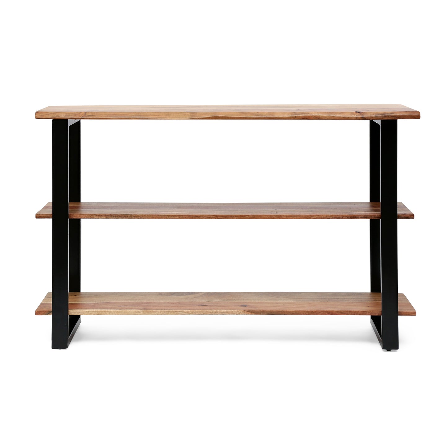 Modern Industrial Media Console Table FredCo