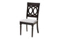 Baxton Studio Jessie Modern Grey Fabric and Dark Brown Finished Wood 5-Piece Dining Set