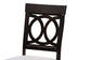 Baxton Studio Jessie Modern Grey Fabric and Dark Brown Finished Wood 5-Piece Dining Set