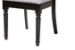 Baxton Studio Velia Modern Grey Fabric and Dark Brown Finished Wood 5-Piece Dining Set