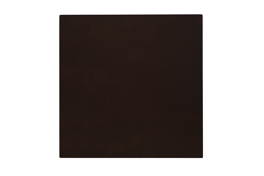 Baxton Studio Lenoir Modern Espresso Brown Finished Wood Counter Height Pub Table