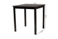 Baxton Studio Lenoir Modern Espresso Brown Finished Wood Counter Height Pub Table