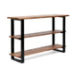 Modern Industrial Media Console Table FredCo