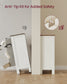 VASAGLE Liry Farmhouse Bathroom Floor Cabinet with 4 Drawers – Rustic White