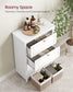 Bathroom Cabinet with 2 Drawers Cloud White FredCo