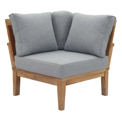 Marina Outdoor Patio Teak Corner Sofa by Modway EEI-1146
