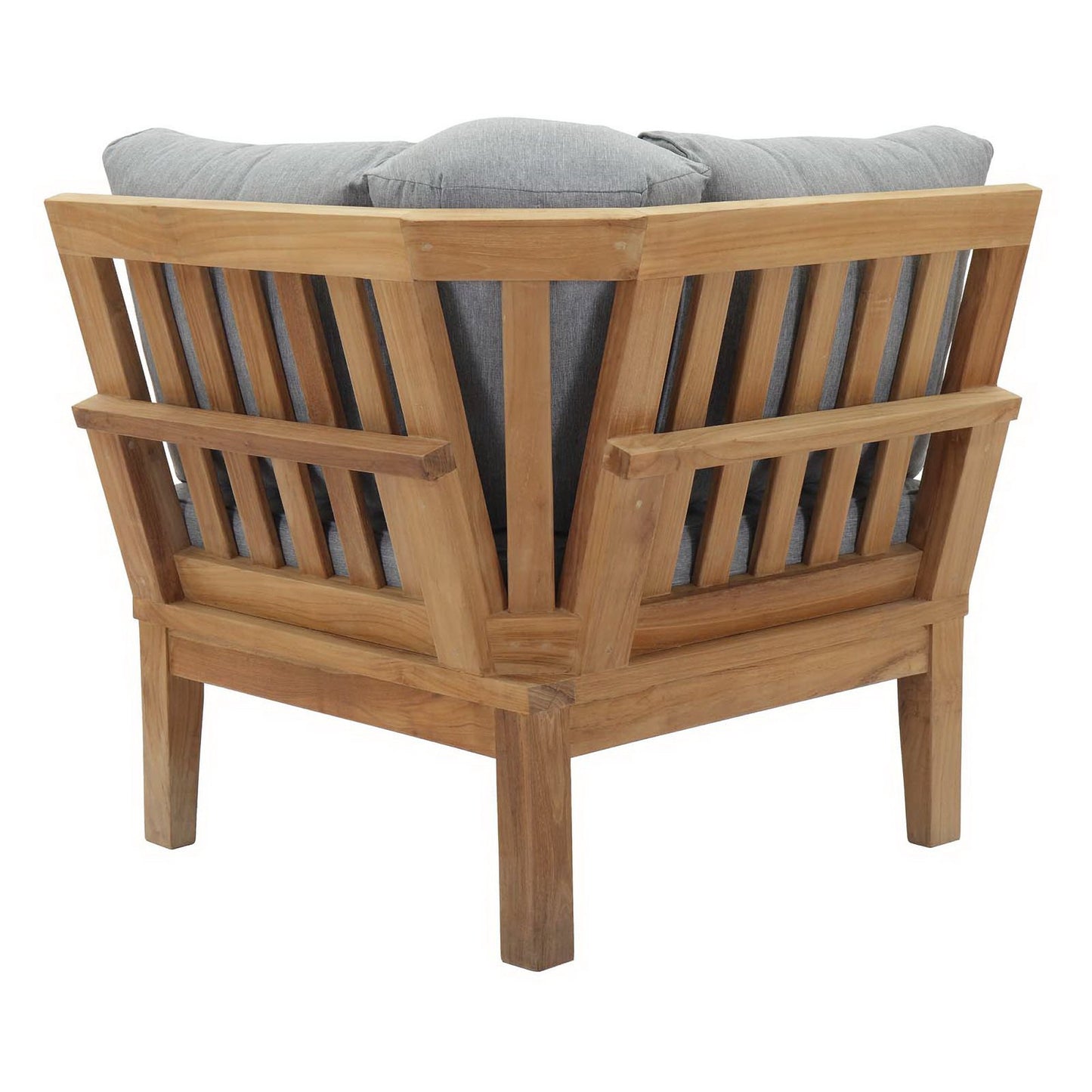 Marina Outdoor Patio Teak Corner Sofa by Modway EEI-1146