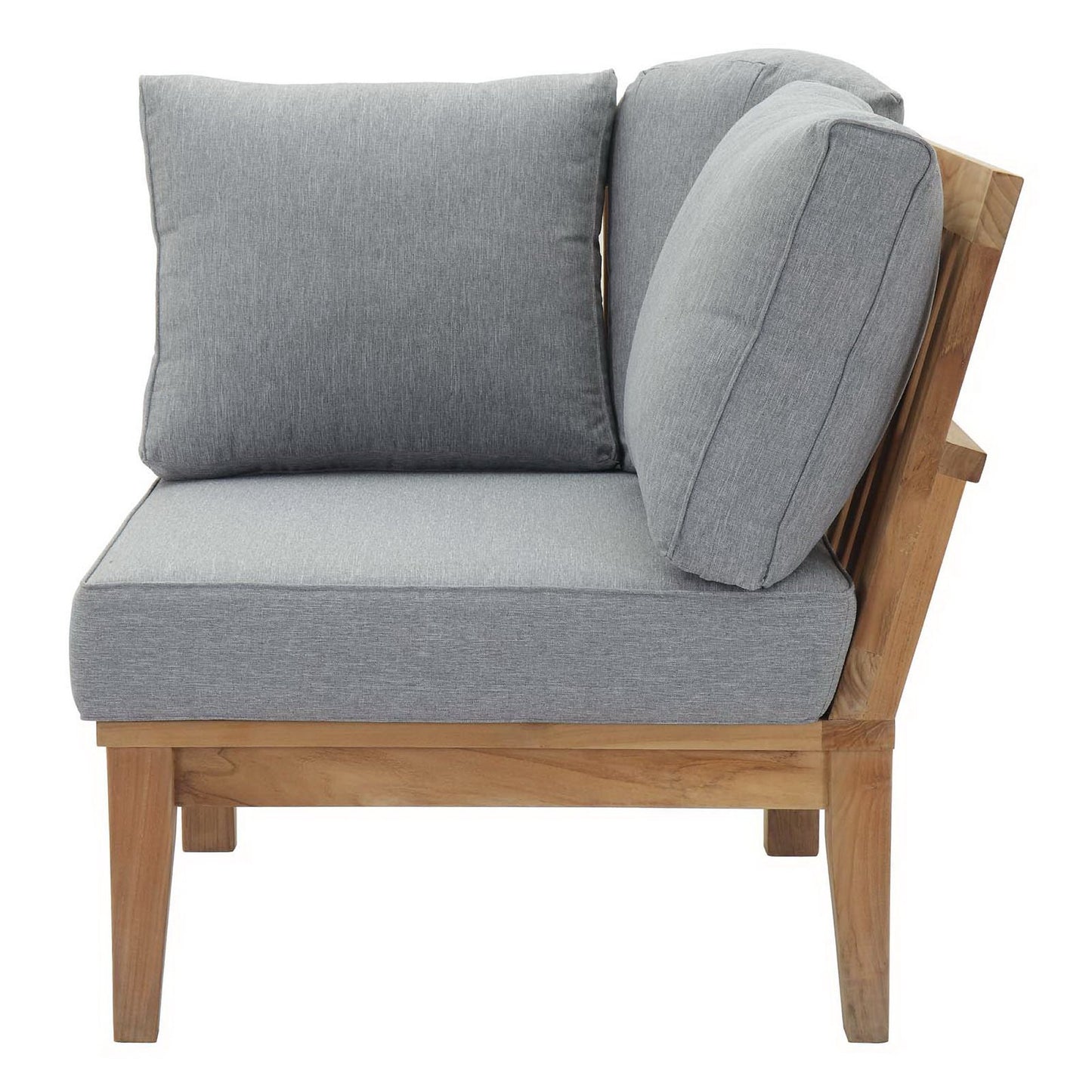 Marina Outdoor Patio Teak Corner Sofa by Modway EEI-1146