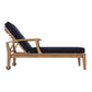 Marina Outdoor Patio Teak Single Chaise by Modway EEI-1151