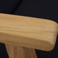 Marina Outdoor Patio Teak Single Chaise by Modway EEI-1151