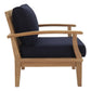 Marina 4 Piece Outdoor Patio Teak Set by Modway EEI-1469