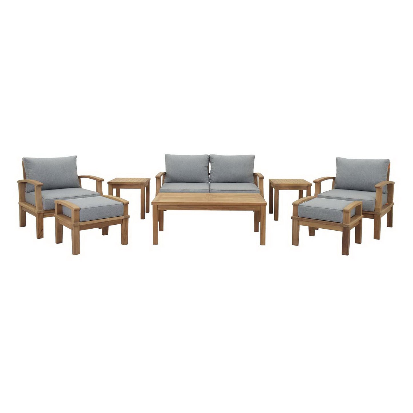 Marina 8 Piece Outdoor Patio Teak Set by Modway EEI-1471