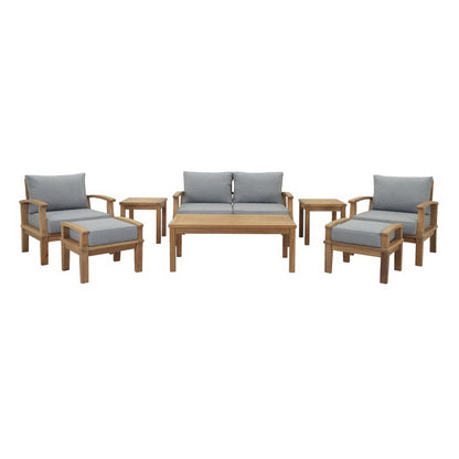 Marina 8 Piece Outdoor Patio Teak Set by Modway EEI-1471