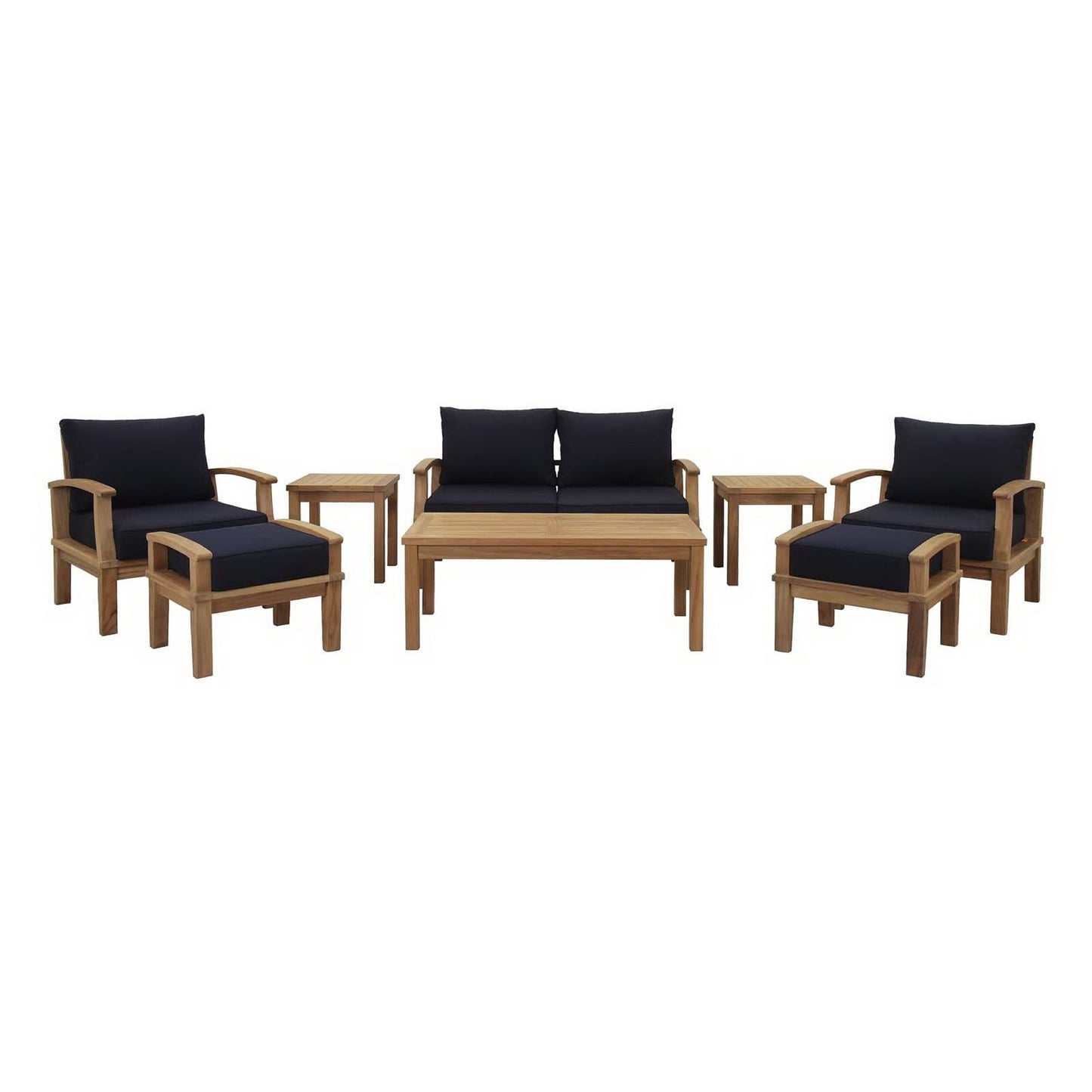 Marina 8 Piece Outdoor Patio Teak Set by Modway EEI-1471