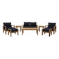 Marina 8 Piece Outdoor Patio Teak Set by Modway EEI-1471