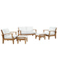 Marina 5 Piece Outdoor Patio Teak Set by Modway EEI-1472