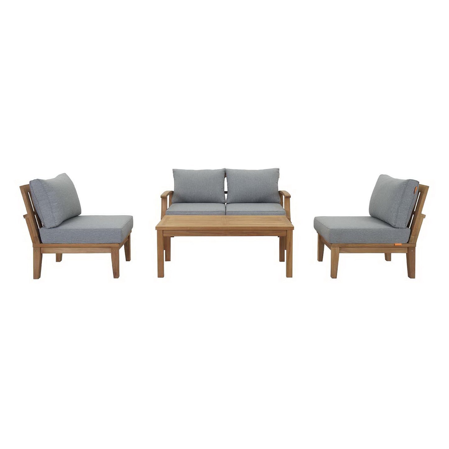 Marina 5 Piece Outdoor Patio Teak Set by Modway EEI-1477
