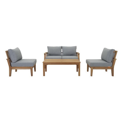 Marina 5 Piece Outdoor Patio Teak Set by Modway EEI-1477