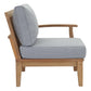 Marina 5 Piece Outdoor Patio Teak Set by Modway EEI-1477