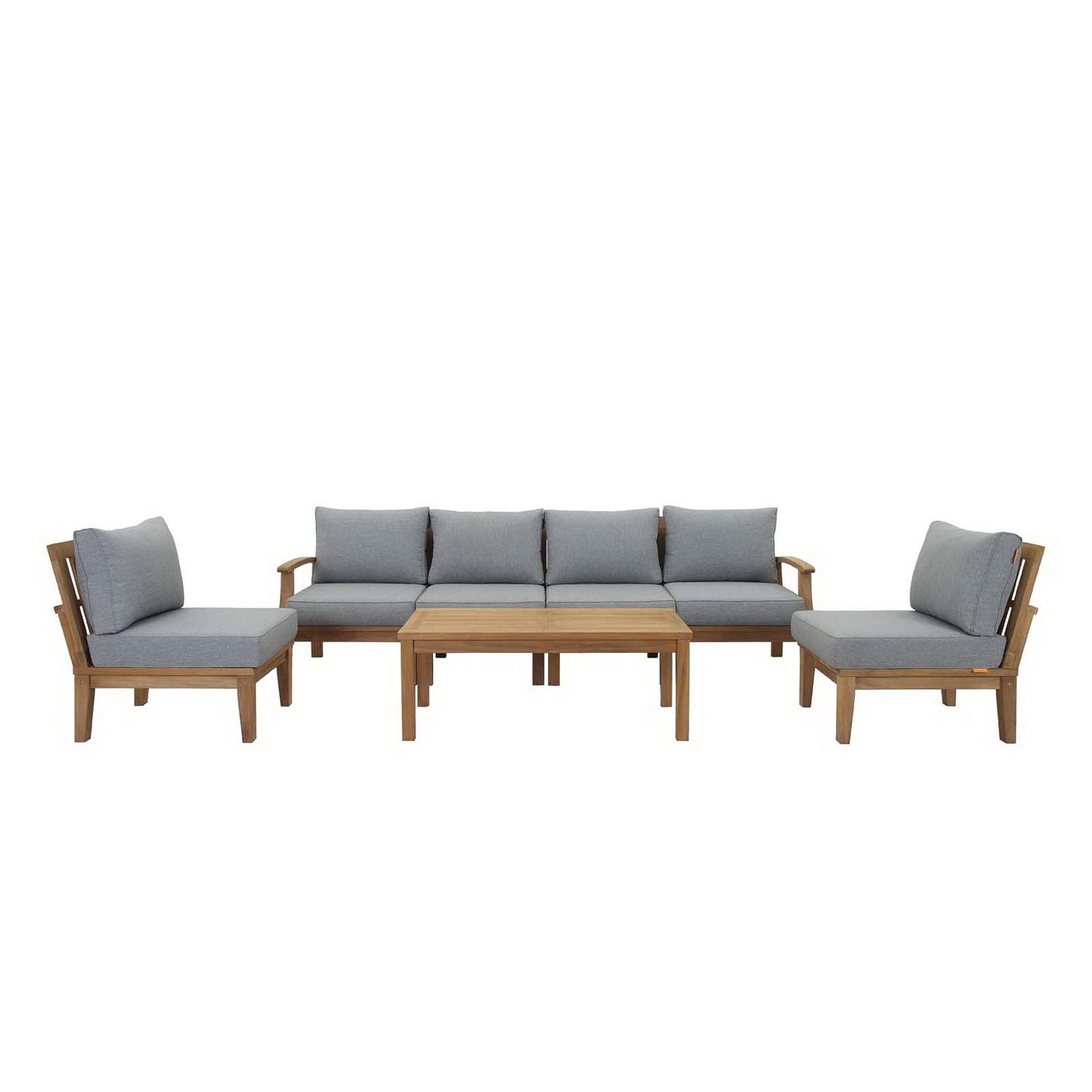Marina 7 Piece Outdoor Patio Teak Set by Modway EEI-1481