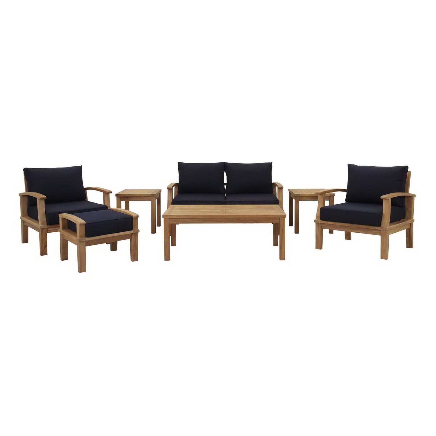 Marina 7 Piece Outdoor Patio Teak Set by Modway EEI-1486