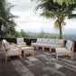 Marina 10 Piece Outdoor Patio Teak Set by Modway EEI-1489