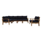 Marina 6 Piece Outdoor Patio Teak Set by Modway EEI-1816