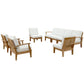 Marina 8 Piece Outdoor Patio Teak Set by Modway EEI-1817