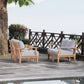 Marina 4 Piece Outdoor Patio Teak Set by Modway EEI-1818