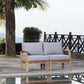 Marina 2 Piece Outdoor Patio Teak Set by Modway EEI-1822