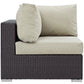 Gather 7 Piece Outdoor Patio Sectional Set by Modway EEI-1808