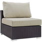 Gather 7 Piece Outdoor Patio Sectional Set by Modway EEI-1808