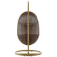 Bean Outdoor Patio Wood Swing Chair With Stand by Modway EEI-2277