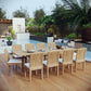 Marina 11 Piece Outdoor Patio Teak Dining Set by Modway EEI-3282