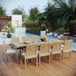Marina 11 Piece Outdoor Patio Teak Dining Set by Modway EEI-3283