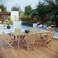 Marina 7 Piece Outdoor Patio Teak Dining Set by Modway EEI-3310
