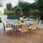 Marina 9 Piece Outdoor Patio Teak Dining Set by Modway EEI-3312
