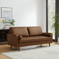 Valour Tufted Vegan Leather Sofa by Modway EEI-3765