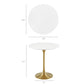 Lippa 20" Round Wood Side Table by Modway EEI-5686