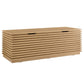 Render Fluted 3-in-1 Hall Tree With Storage Bench and Coat Rack by Modway EEI-7473