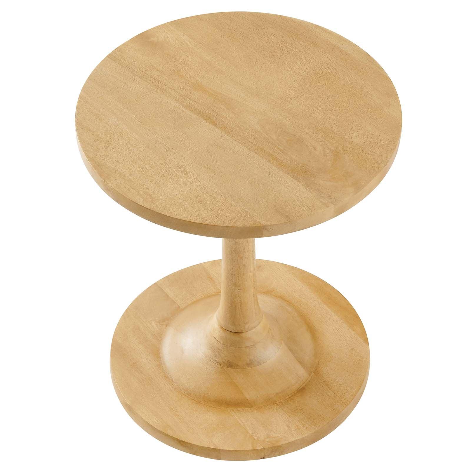 Modway Lina Round Wood Side Table FredCo