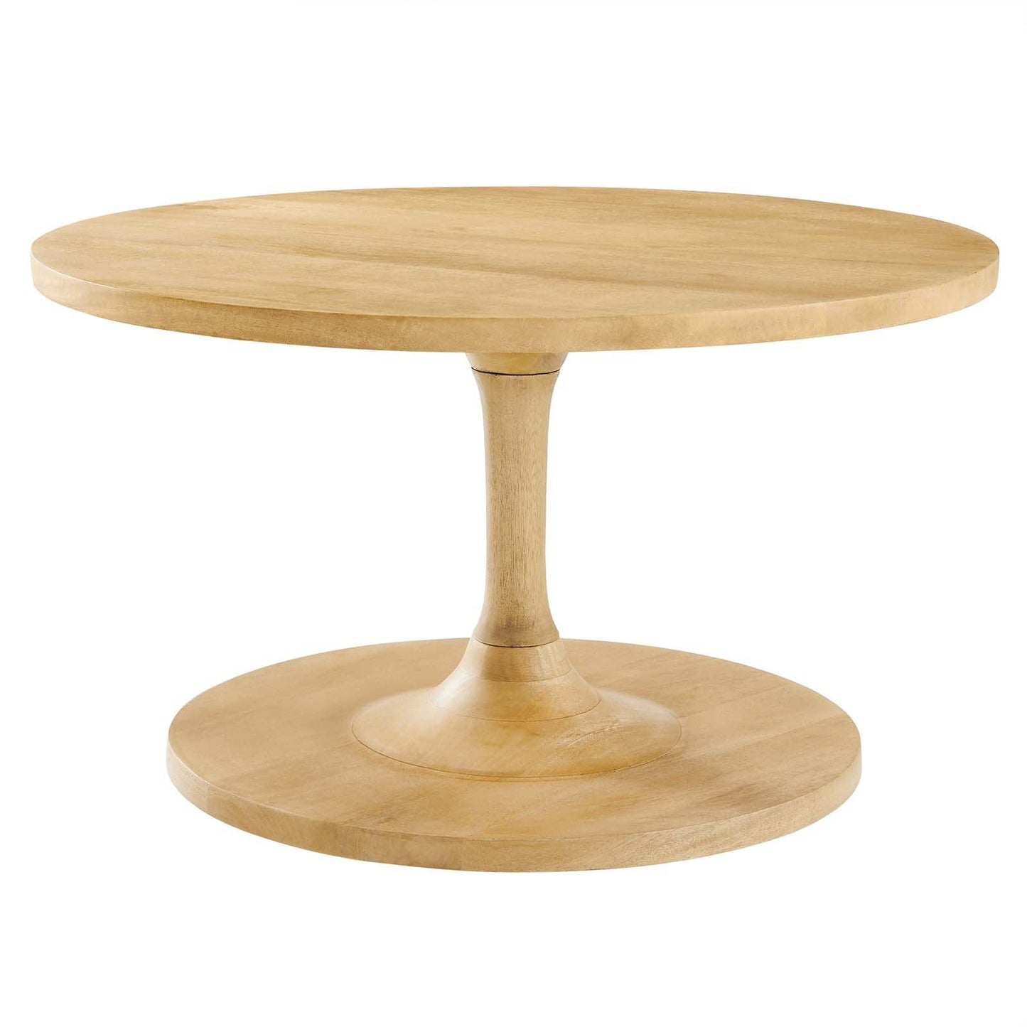 Modway Lina Round Wood Coffee Table FredCo