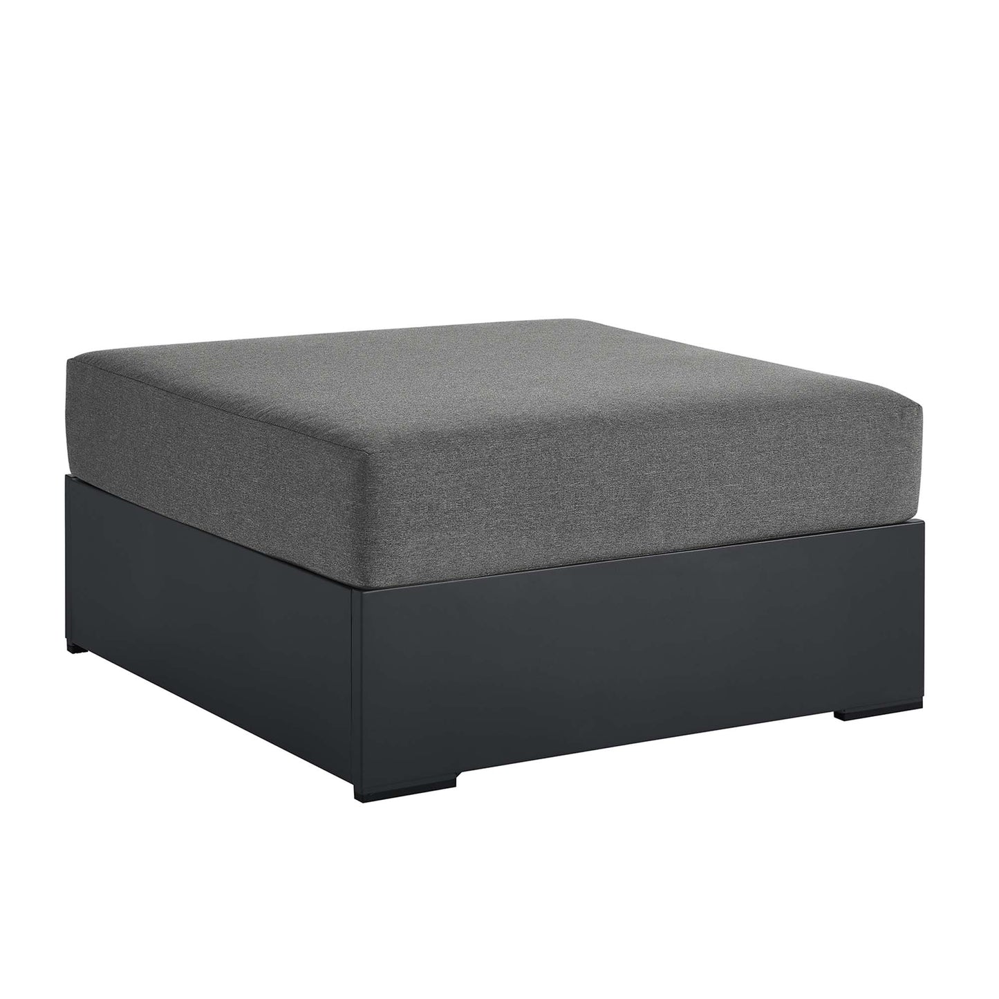 Tahoe Outdoor Patio Powder-Coated Aluminum Ottoman by Modway EEI-6627