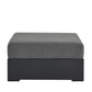 Tahoe Outdoor Patio Powder-Coated Aluminum Ottoman by Modway EEI-6627