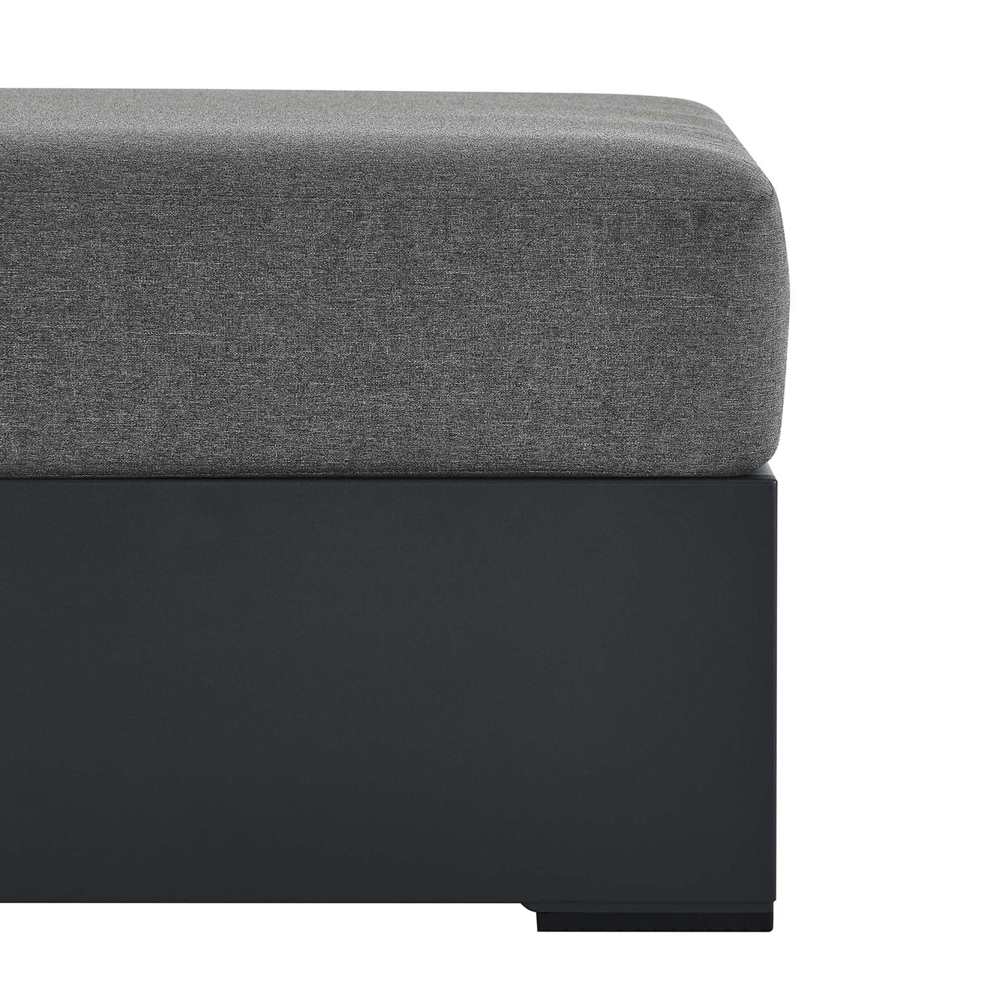 Tahoe Outdoor Patio Powder-Coated Aluminum Ottoman by Modway EEI-6627