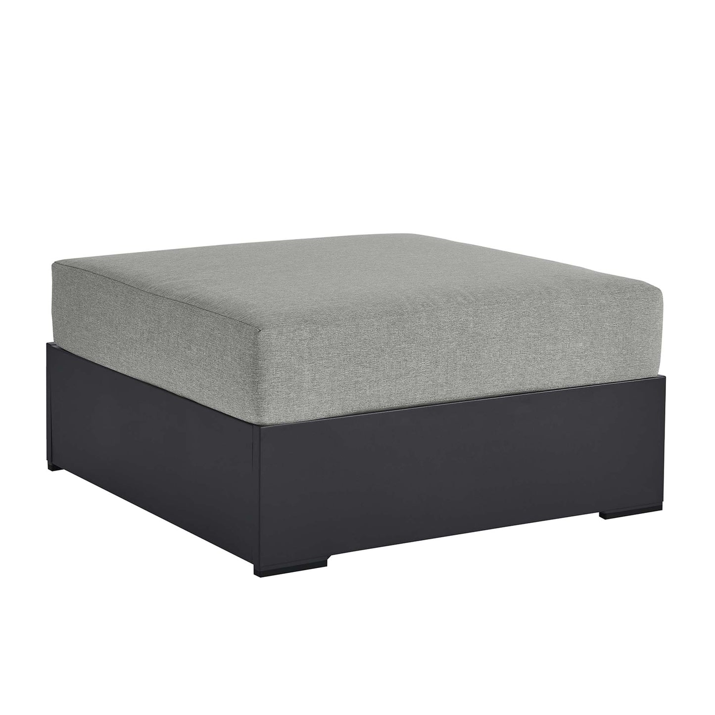 Tahoe Outdoor Patio Powder-Coated Aluminum Ottoman by Modway EEI-6627